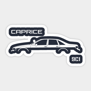 1994-1996 Caprice 9C1 Sticker